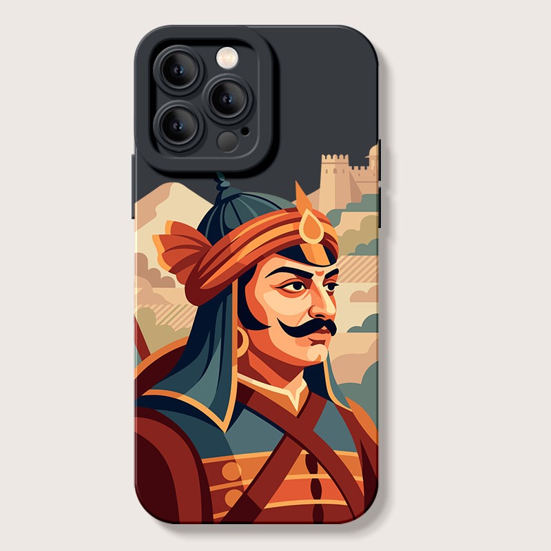 **Regal Warrior Art Silicone Case for Apple iPhone Series** – view 2