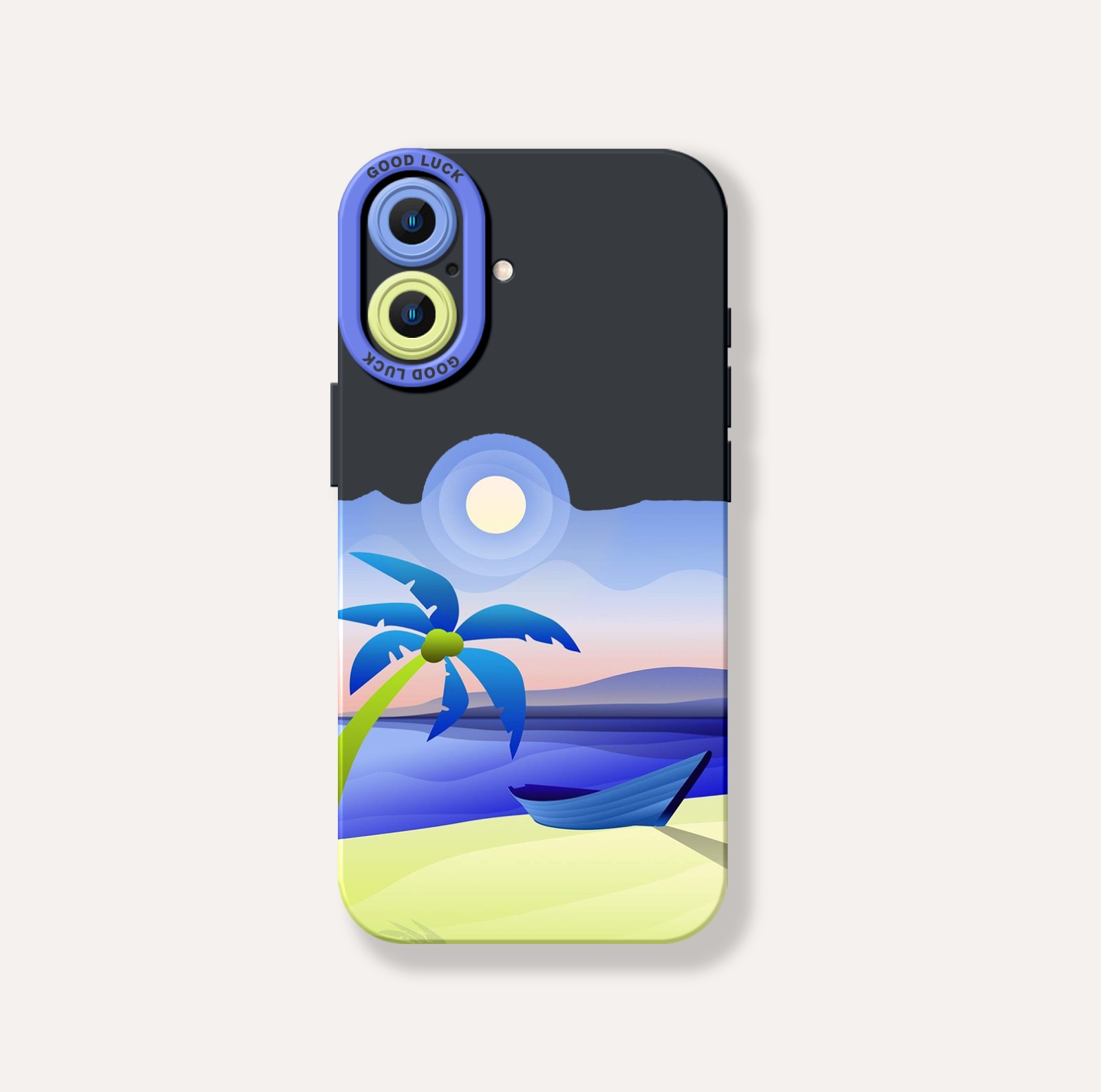 Sunset Serenity Beach Vibes Silicone Case for Apple iPhone Series – view 2