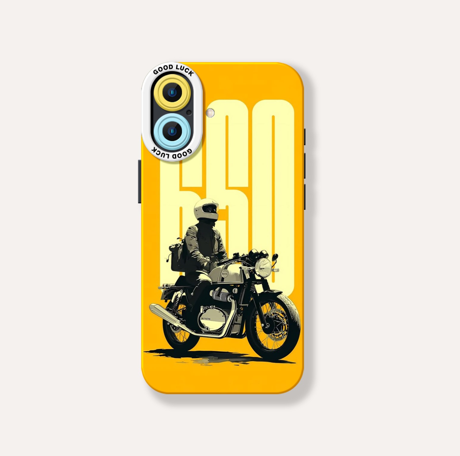 Vintage Motorcycle Adventure Silicone Case for Apple iPhone Series – view 2