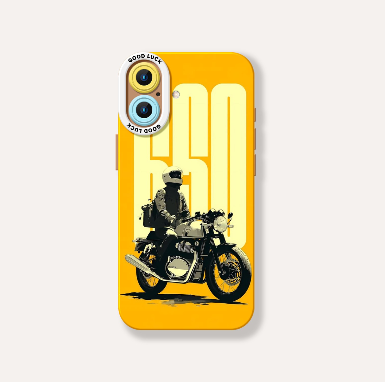 Vintage Motorcycle Adventure Silicone Case for Apple iPhone Series – view 4
