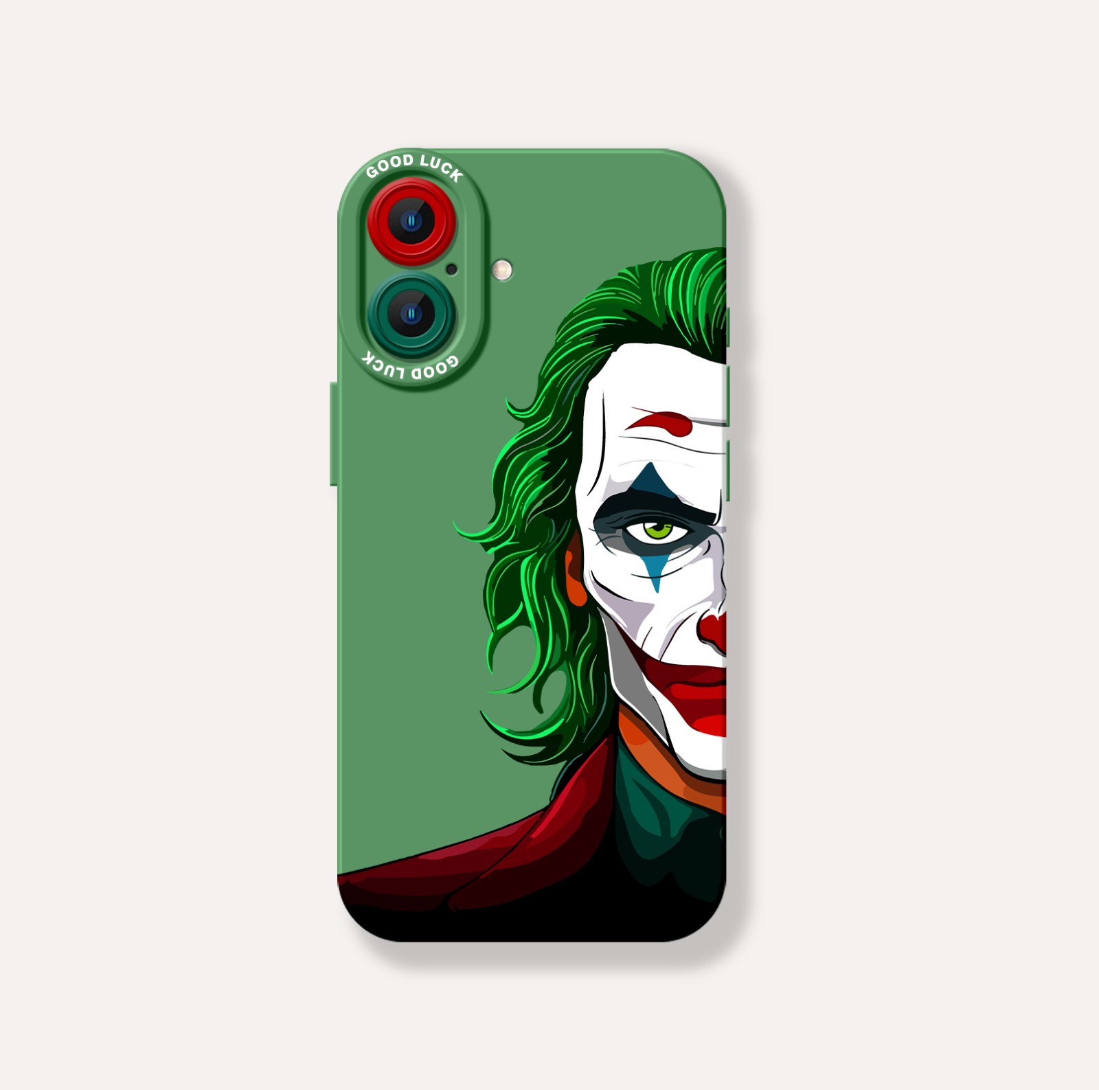 Colorful Clown Mask Art Silicone Case for Apple iPhone Series – view 4