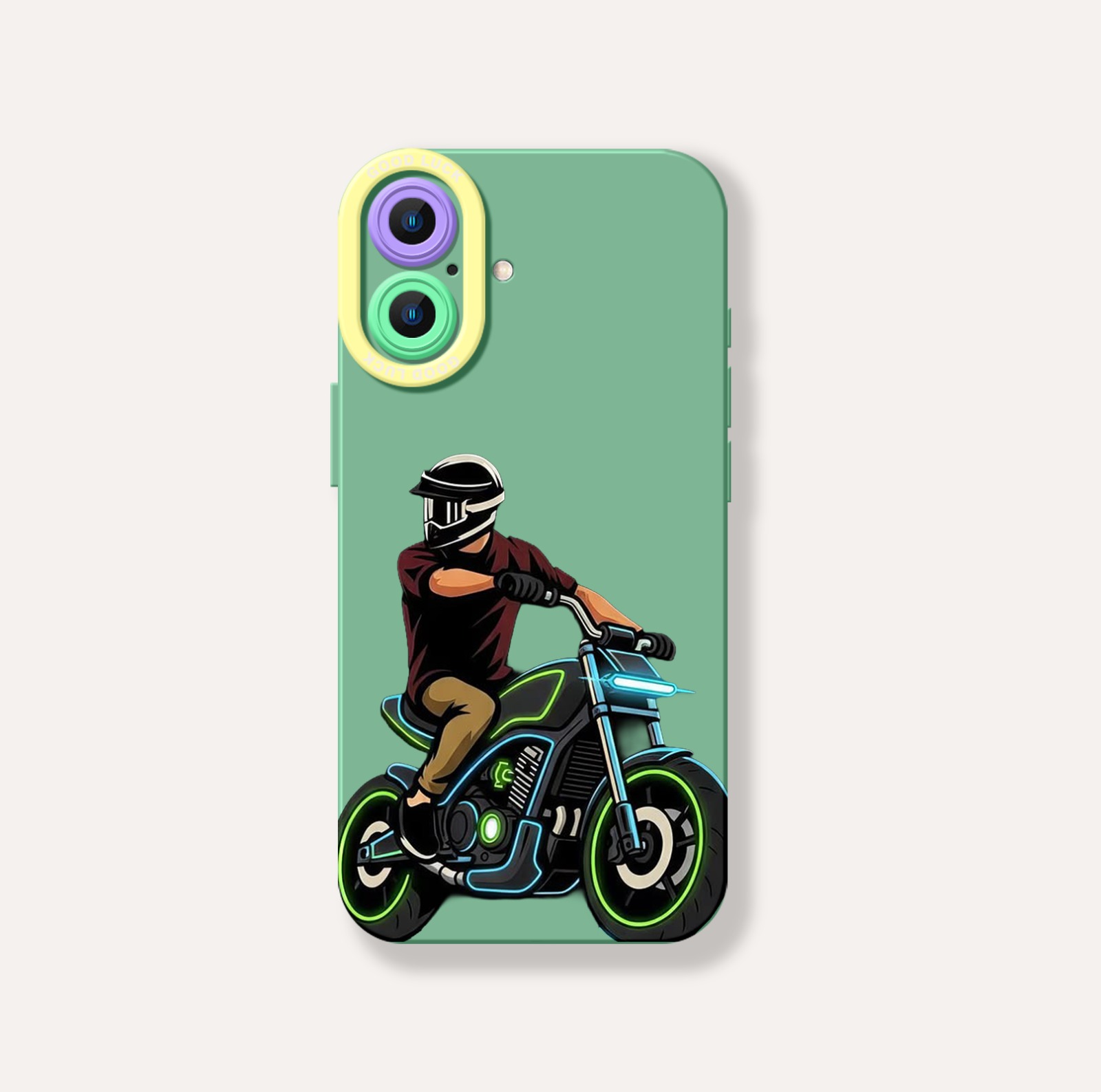 Road Warrior Biker Silicone Case for Apple iPhone Series – view 4