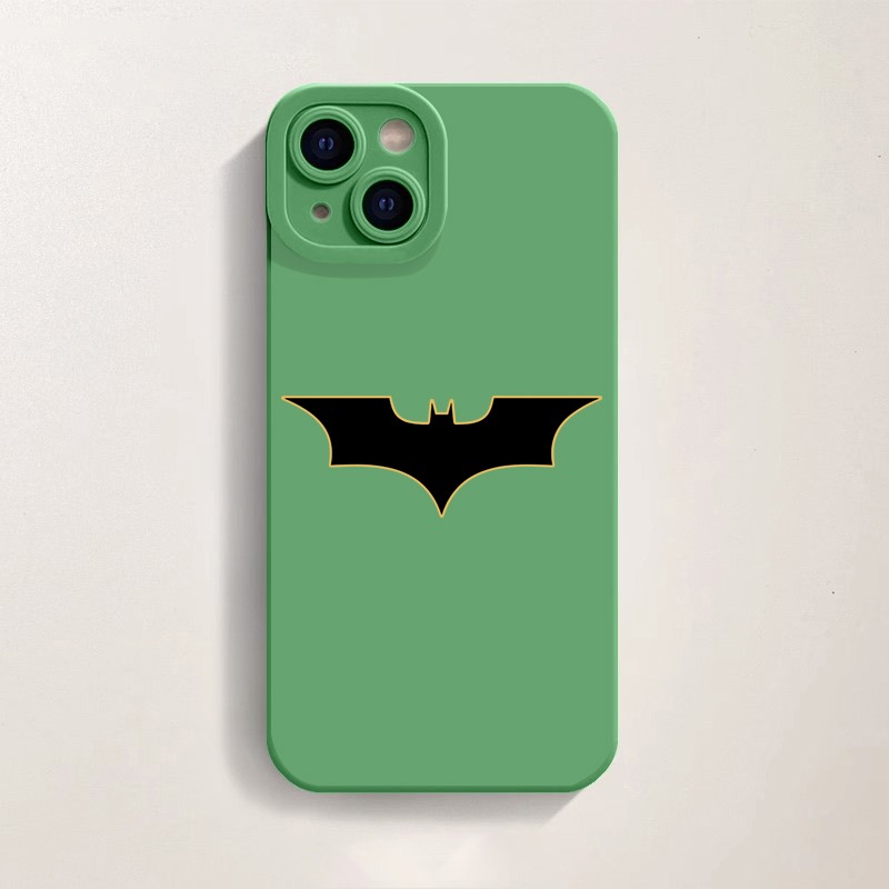 Gothic Bat Symbol Silicone Case for Apple iPhone Series – view 2