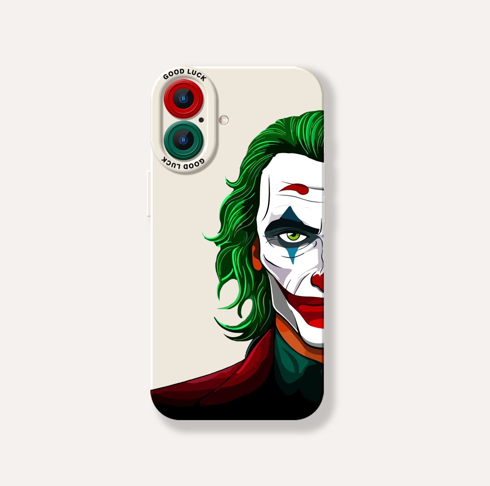Colorful Clown Mask Art Silicone Case for Apple iPhone Series – view 1