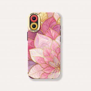 Radiant Petals Bliss Silicone Case for Apple iPhone Series