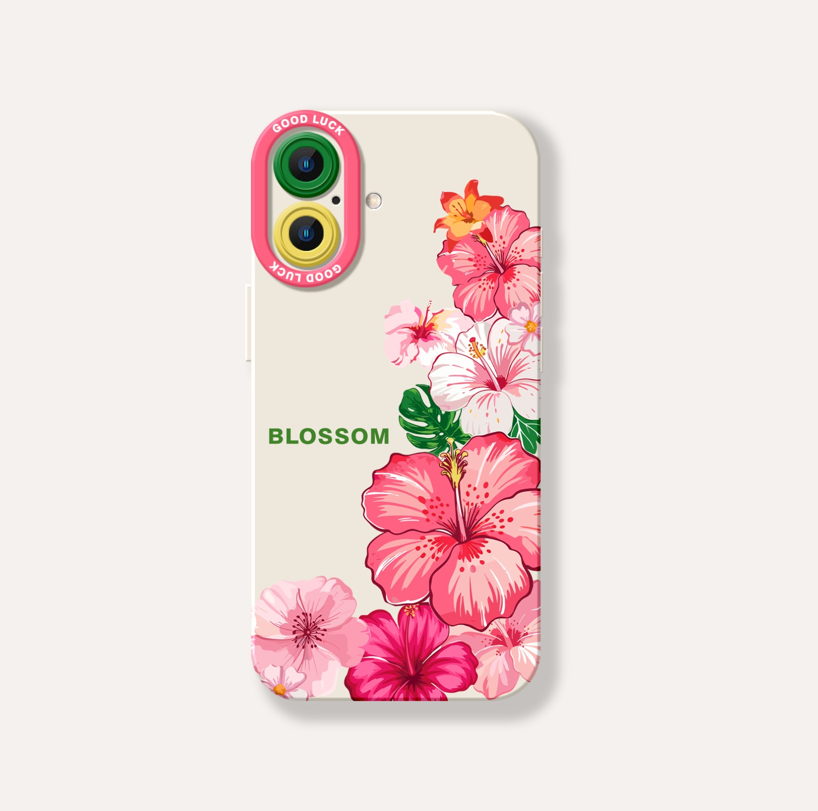 Floral Bloom Delight Silicone Case for Apple iPhone Series – view 1