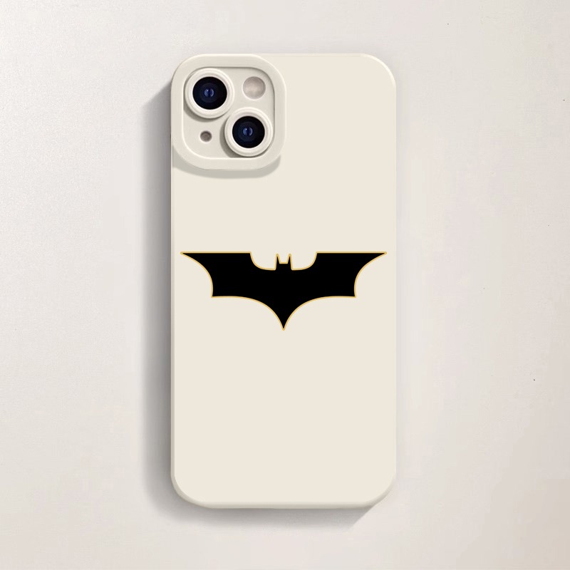 Gothic Bat Symbol Silicone Case for Apple iPhone Series – view 1