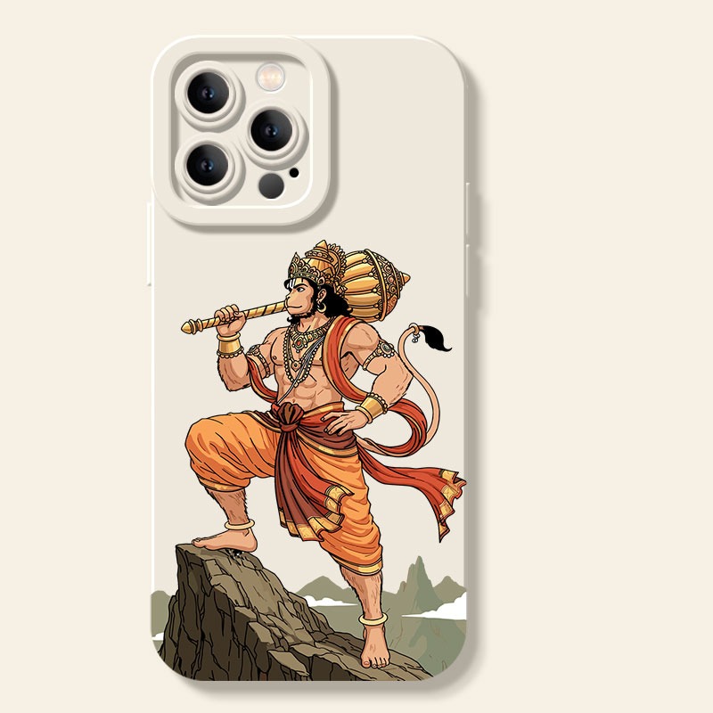 Mighty Warrior Design Silicone Case for Apple iPhone Series – view 1