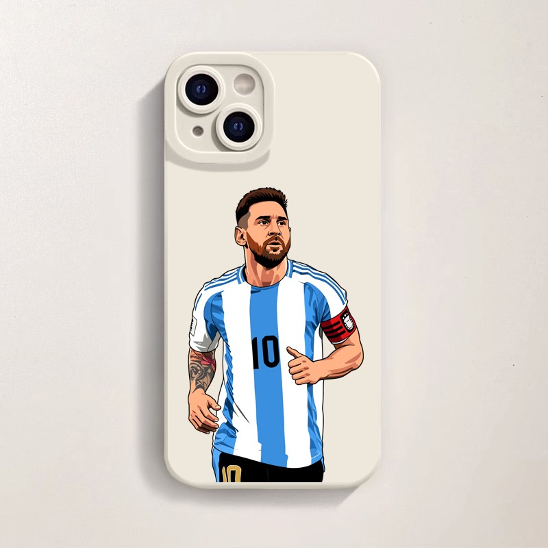 Soccer Hero Stripes Silicone Case for Apple iPhone Series – view 1