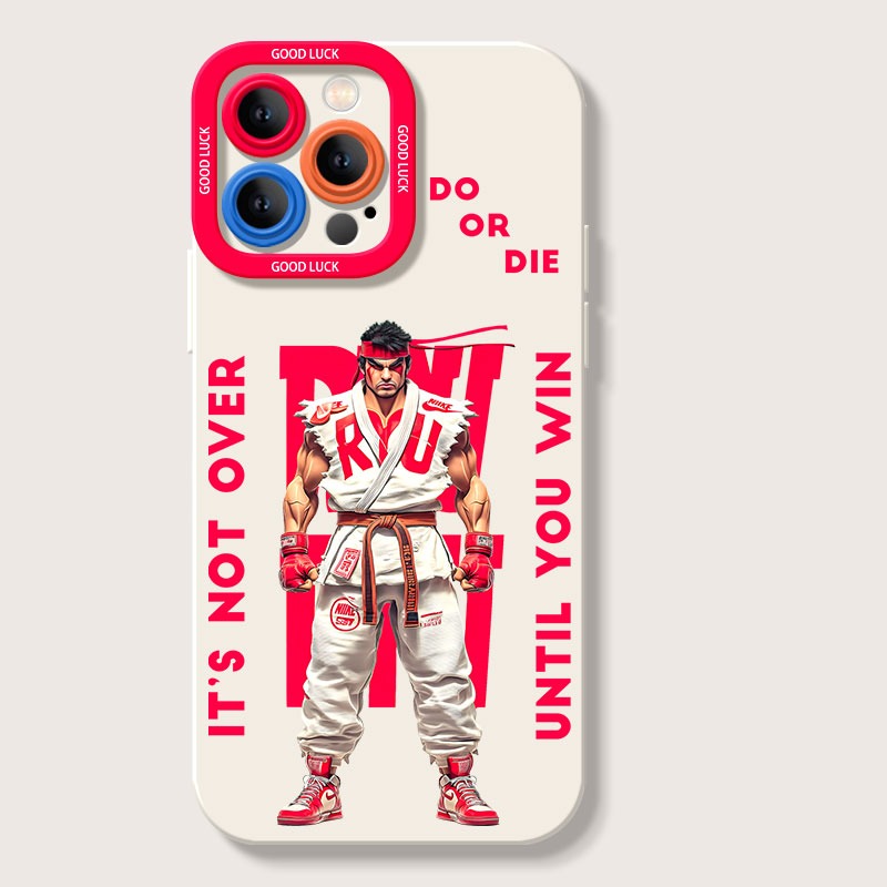 Fighter Spirit Motivational Silicone Case for Apple iPhone Series – view 4