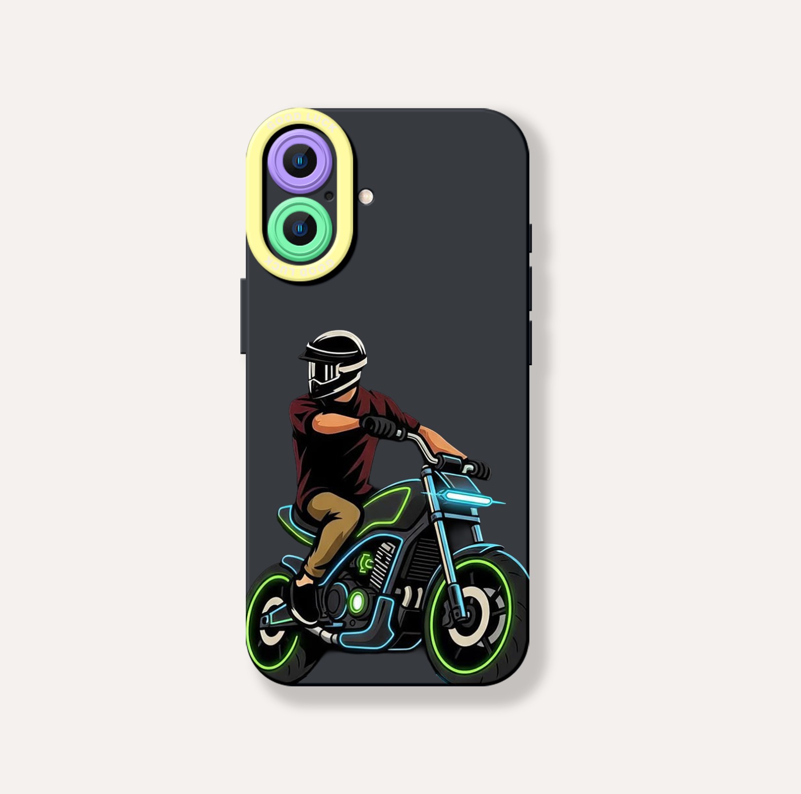 Road Warrior Biker Silicone Case for Apple iPhone Series – view 3