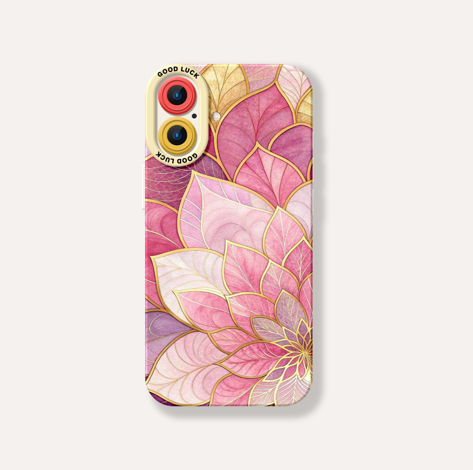 Radiant Petals Bliss Silicone Case for Apple iPhone Series – view 3
