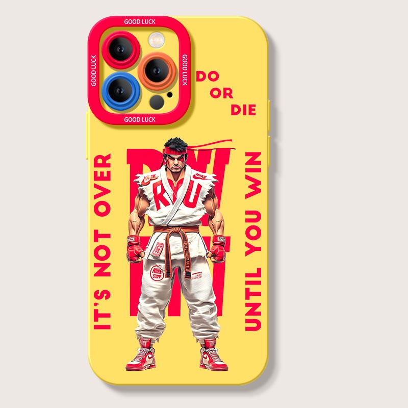 Fighter Spirit Motivational Silicone Case for Apple iPhone Series – view 3