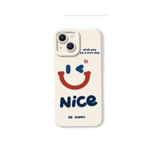 Nice Day Design Silicone Case for Apple iPhone Series