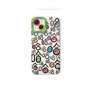 Colorful Faces Silicone Case for Apple iPhone Series