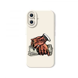 Street Hustler Stack Design Silicone Case for Apple iPhone Series