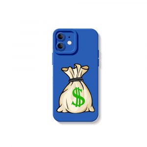 Money Bag Charm Silicone Case for Apple iPhone Series
