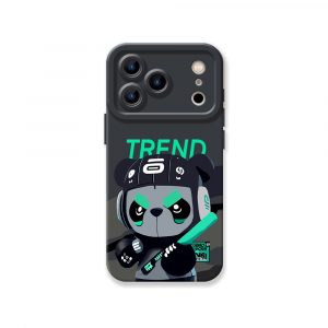 Streetwise Panda Trend Silicone Case for Apple iPhone Series