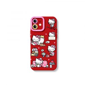 Sweet Kitty Vibes Silicone Case for Apple iPhone Series