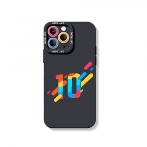 Vibrant Ten Multicolor Splash Silicone Case for Apple iPhone Series