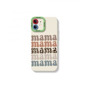 Bold Pattern Silicone Case for Apple iPhone Series