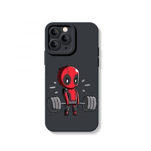 Chibi Weightlifting Hero Silicone Case for Apple iPhone Series