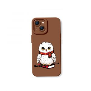 Charming Owl Wizard Silicone Case for Apple iPhone Series