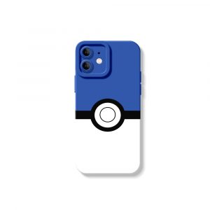Catch Poke Design Silicone Case for Apple iPhone Series