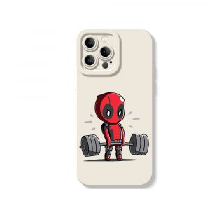 Chibi Weightlifting Hero Silicone Case for Apple iPhone Series