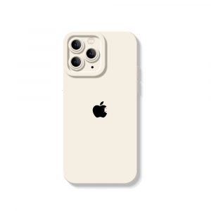Minimalist Elegance Silicone Case for Apple iPhone Series