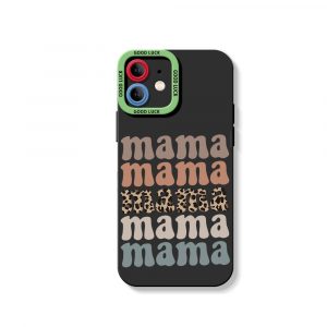Bold Pattern Silicone Case for Apple iPhone Series