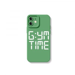 Digital Countdown Gym Time Silicone Case for Apple iPhone Series