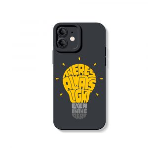 Always Light Graphic Silicone Case for Apple iPhone Series
