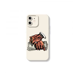 Street Hustler Stack Design Silicone Case for Apple iPhone Series