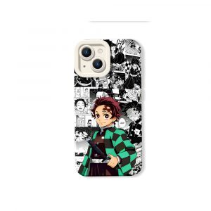 Anime Warrior Manga Collage Silicone Case for Apple iPhone Series
