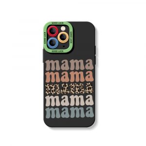 Bold Pattern Silicone Case for Apple iPhone Series