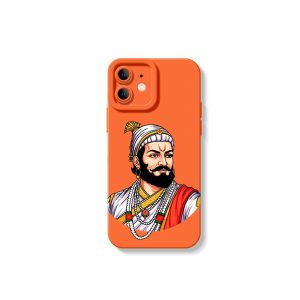 Chhatrapati Royal Shield Silicone Case for Apple iPhone Series