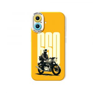 Vintage Motorcycle Adventure Silicone Case for Apple iPhone Series