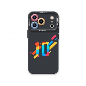 Vibrant Ten Multicolor Splash Silicone Case for Apple iPhone Series