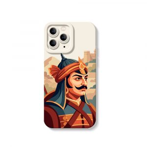 Regal Warrior Art Silicone Case for Apple iPhone Series