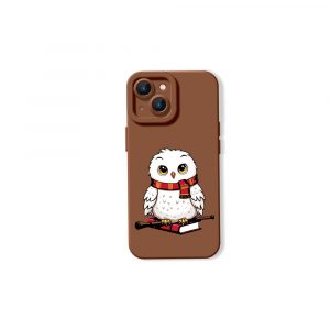 Charming Owl Wizard Silicone Case for Apple iPhone Series