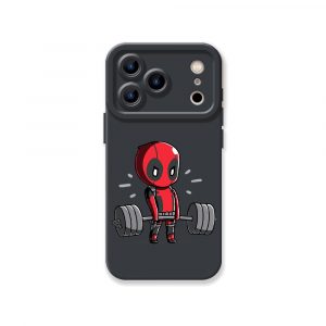 Chibi Weightlifting Hero Silicone Case for Apple iPhone Series