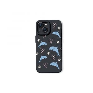 Dolphin Dreams Silicone Case for Apple iPhone Series