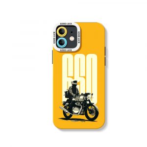 Vintage Motorcycle Adventure Silicone Case for Apple iPhone Series