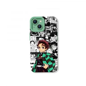 Anime Warrior Manga Collage Silicone Case for Apple iPhone Series