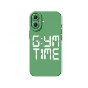 Digital Countdown Gym Time Silicone Case for Apple iPhone Series