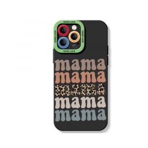 Bold Pattern Silicone Case for Apple iPhone Series
