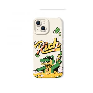 Rich Croco Silicone Case for Apple iPhone Series