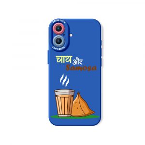 Chai Samosa Delight Silicone Case for Apple iPhone Series