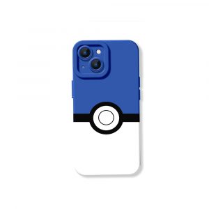 Catch Poke Design Silicone Case for Apple iPhone Series
